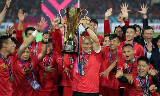 Việt Nam có 2 lần giành vô địch giải bóng đá AFF Cup 